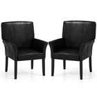 Leather Reception Guest Chairs