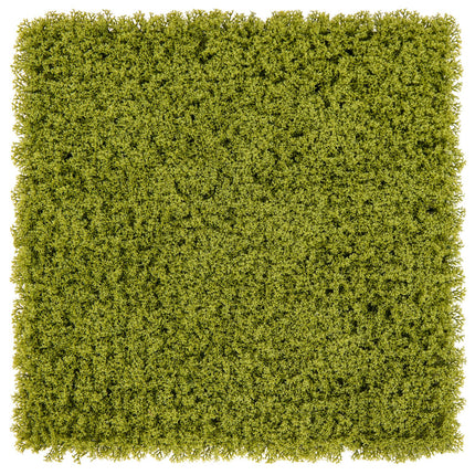 Dreamade 12PCS 20" x 20" Grass Wall Panels Backdrop, Garden Privacy Fence Screen, 33.3 Sq.ft Artificial Moss Wall Panels