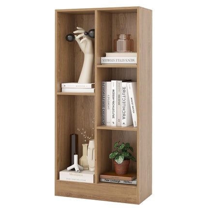 Dreamade 5-Cube Bookcase Set of 1/2, Freestanding Bookshelf w/2 Anti-toppling Kits