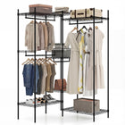 Dreamade Convertible Clothes Organizer with L-shape & Horizontal Installation