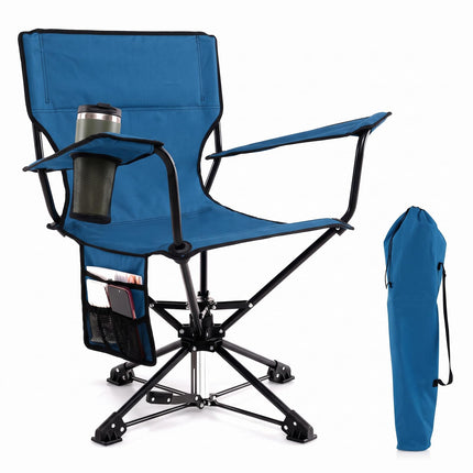 DREAMADE 360° Swivel Hunting Chair Folding Blind Chair(1/2)