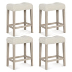 Set of 4 / Beige+Light Gray