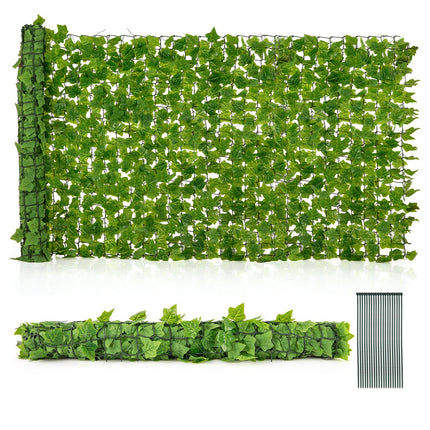 Dreamade Artificial Ivy Privacy Fence 2 Pack - 120" x 40" Artificial Hedges Fence
