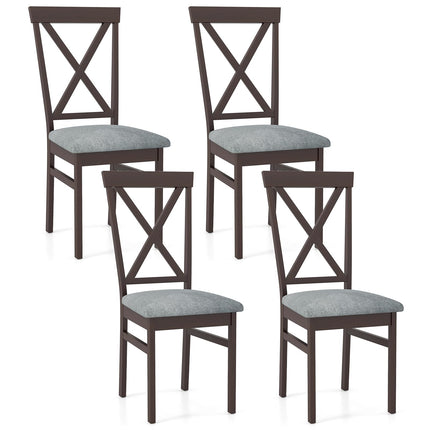 Dreamade Wooden Dining Chairs Set for Dining Room Living Room