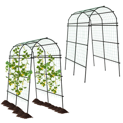 Dreamade Garden Arch Trellis for Climbing Plants