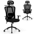 Dreamade Ergonomic Office Chair with 3D Headrest and Reclining Backrest