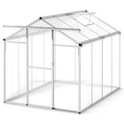 Dreamade Outdoor Large Walk-in Green House w/ Rain Gutter
