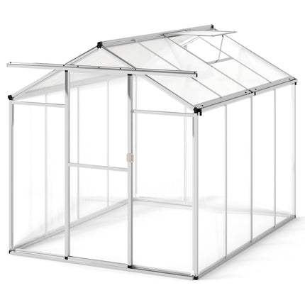 Dreamade Outdoor Large Walk-in Green House w/ Rain Gutter