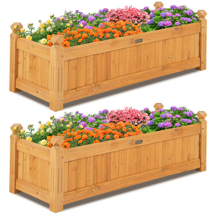 Dreamade 2 Pcs Raised Garden Bed