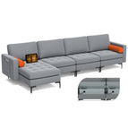 Grey / with 2 USB Sockets