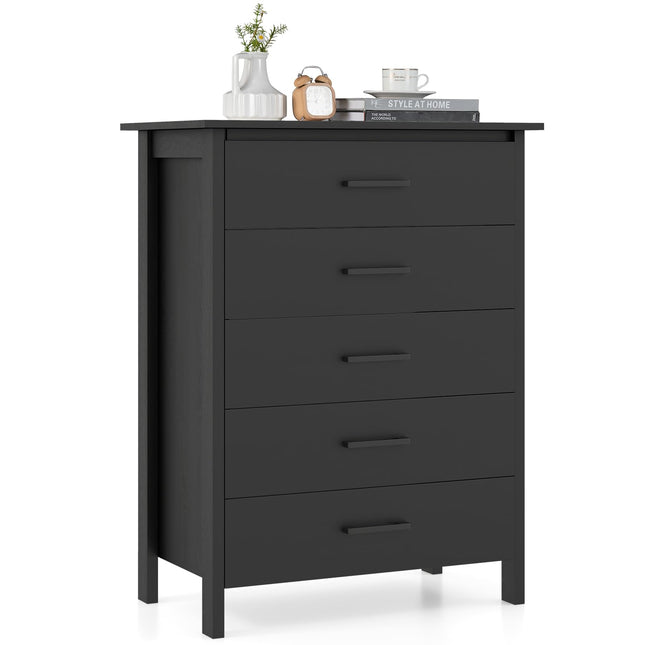 Dreamade 5-Drawer Dresser for Bedroom, 41.5" Storage Cabinet with 5 Drawers