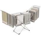 Dreamade Clothes Drying Rack, Foldable Laundry Drying Rack w/Aluminum Frame