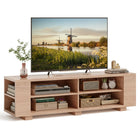 Dreamade TV Stand Entertainment Center - Farmhouse Television Table up to 65 Inches TVs, 7 Colors