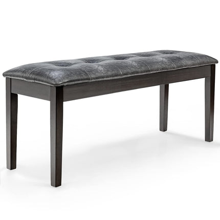 Dreamade Dining Room Bench, Traditional Upholstered Table Benches