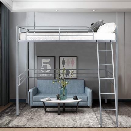 Dreamade Heavy Duty Twin Loft Bed with Ladder
