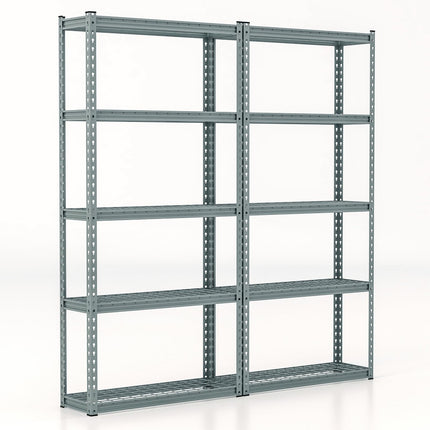 Dreamade 5-Tier Storage Shelves, 35.5" x 15.5" x 72" Utility Rack Shelf