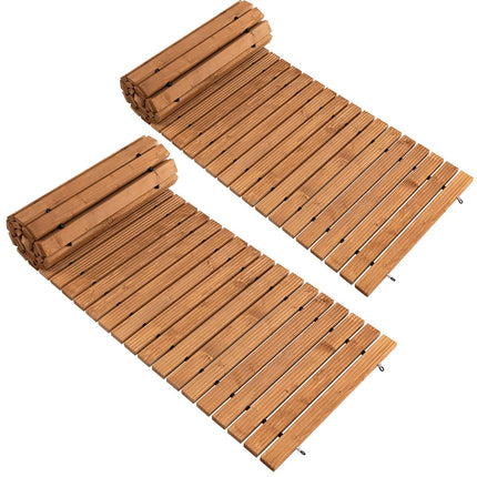 Dreamade 8ft Wooden Garden Pathway