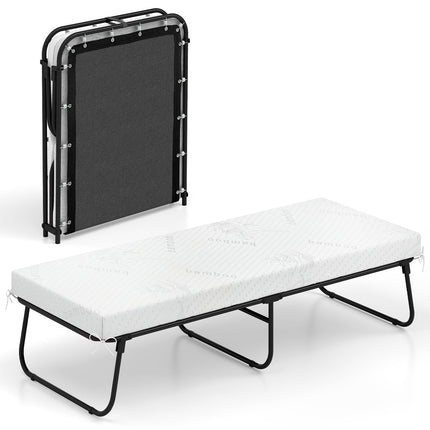 Dreamade Folding Bed with Mattress for Adults