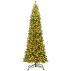 Dreamade 12 FT Pre-Lit Artificial Christmas Tree with Quick Power Connector