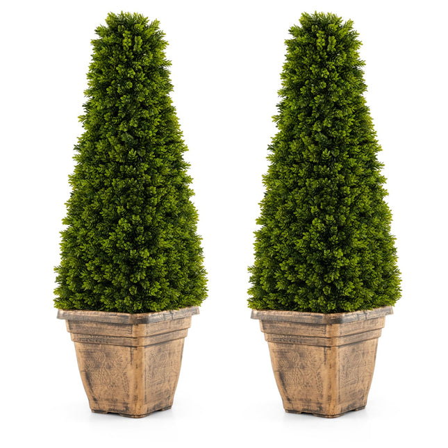 Dreamade 3ft Artificial Boxwood Topiary Tree