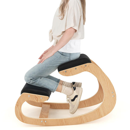 Dreamade Ergonomic Kneeling Chair, Posture Chair for Desk with Cushion