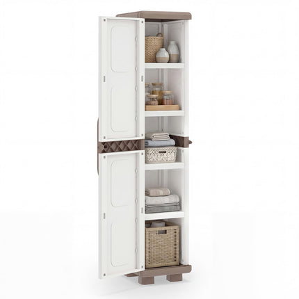 Dreamade 70” Tall Slim Storage Cabinet with Single Door