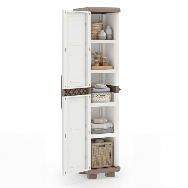 Dreamade 70” Tall Slim Storage Cabinet with Single Door