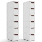 2 / 6 Drawers / White
