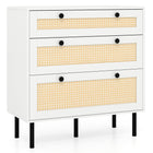 Dreamade 3 Drawer Dresser for Bedroom - Closet Chest Organizer with Anti-toppling Device