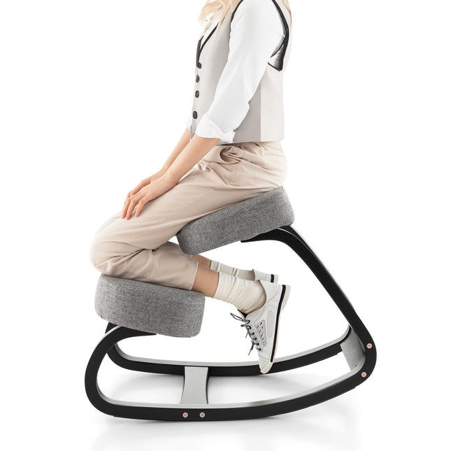 Dreamade Kneeling Chair, Wood Posture Chair