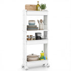 Dreamade 4-Tier Slim Rolling Storage Cart for Kitchen