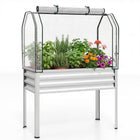 Dreamade Raised Garden Bed with Legs & Greenhouse Cover (1/2)