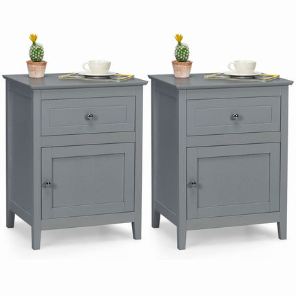 Wooden End Table W/Shelf - Dreamade