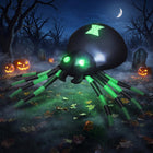 DREAMADE 6 FT Lighted Inflatable Spider Halloween Yard Decoration