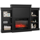 Dreamade Electric Fireplace TV Stand - 1500W Electric Fireplace Inserts with 3 Flame Colors