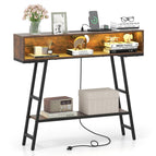 Rustic Brown + Black