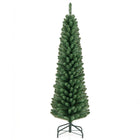Dreamade 5ft / 6ft / 7ft / 8ft Artificial Skinny Xmas Tree with Quick Shape Technology