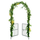 Dreamade Garden Arbor Trellis with Door