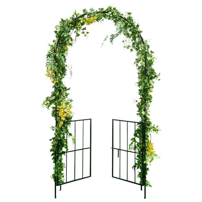 Dreamade Garden Arbor Trellis with Door