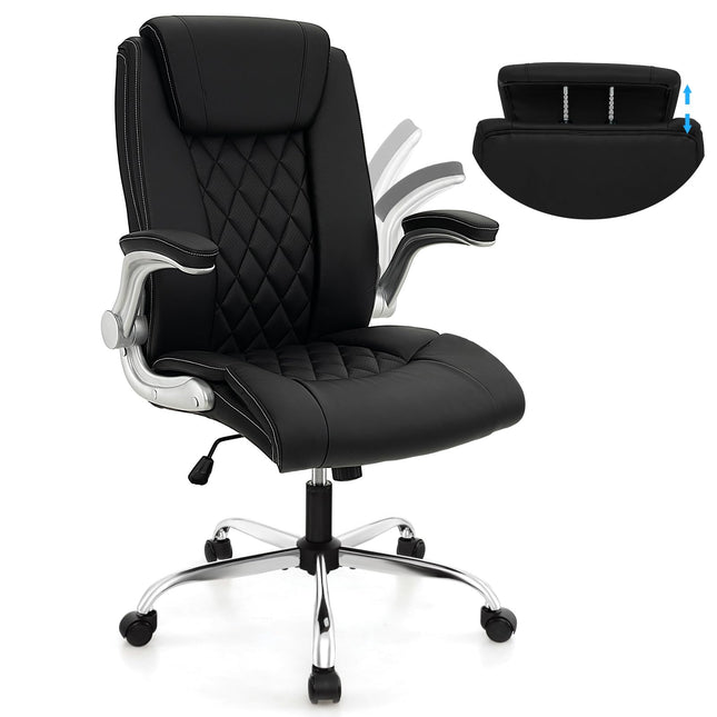 Dreamade Executive Office Chair, Ergonomic PU Leather Desk Chair