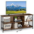 Dreamade Industrial TV Stand for TVs up to 65 Inch