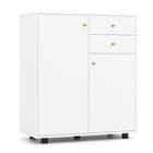 Dreamade Sideboard Buffet Cabinet Modern Sideboard Storage Cabinet