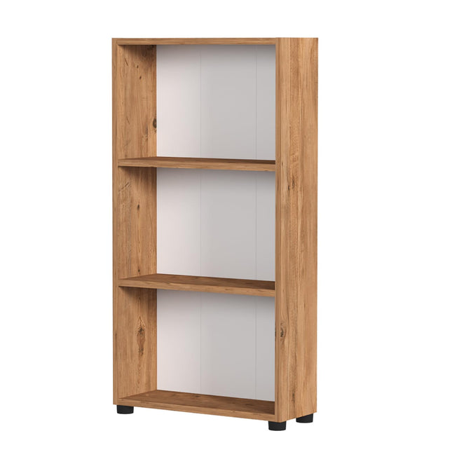 Dreamade 3-Tier Bookcase with Anti-Tipping Kit for Living Room