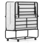 Dreamade Twin Folding Bed Frame with Mattress