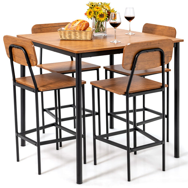 5-Piece Dining Table Set - Dreamade