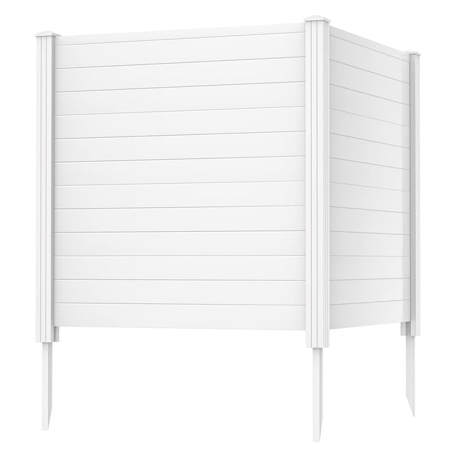 Trash Can Enclosure with 3 Stakes - Dreamade