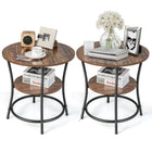Dreamade Round End Table Set