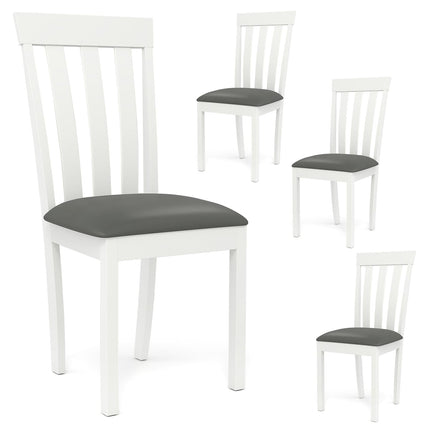 Dreamade Wood Dining Chair, Mid Century Dining Side Chairs for Kitchen, Dining Room, Restaurant