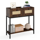 Dreamade Rattan Console Table 32
