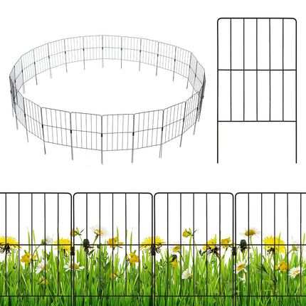 Dreamade Decorative Garden Fence 25 Panels